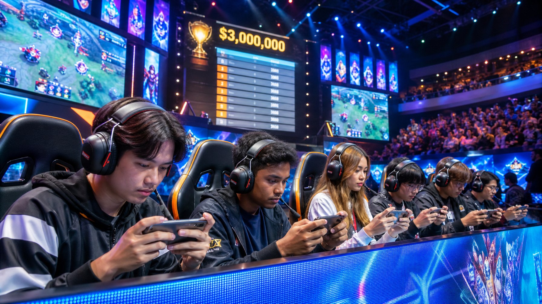 Daftar Game Mobile Esports Terpopuler 2026 Berdasarkan Statistik Viewers dan Total Prize Pool