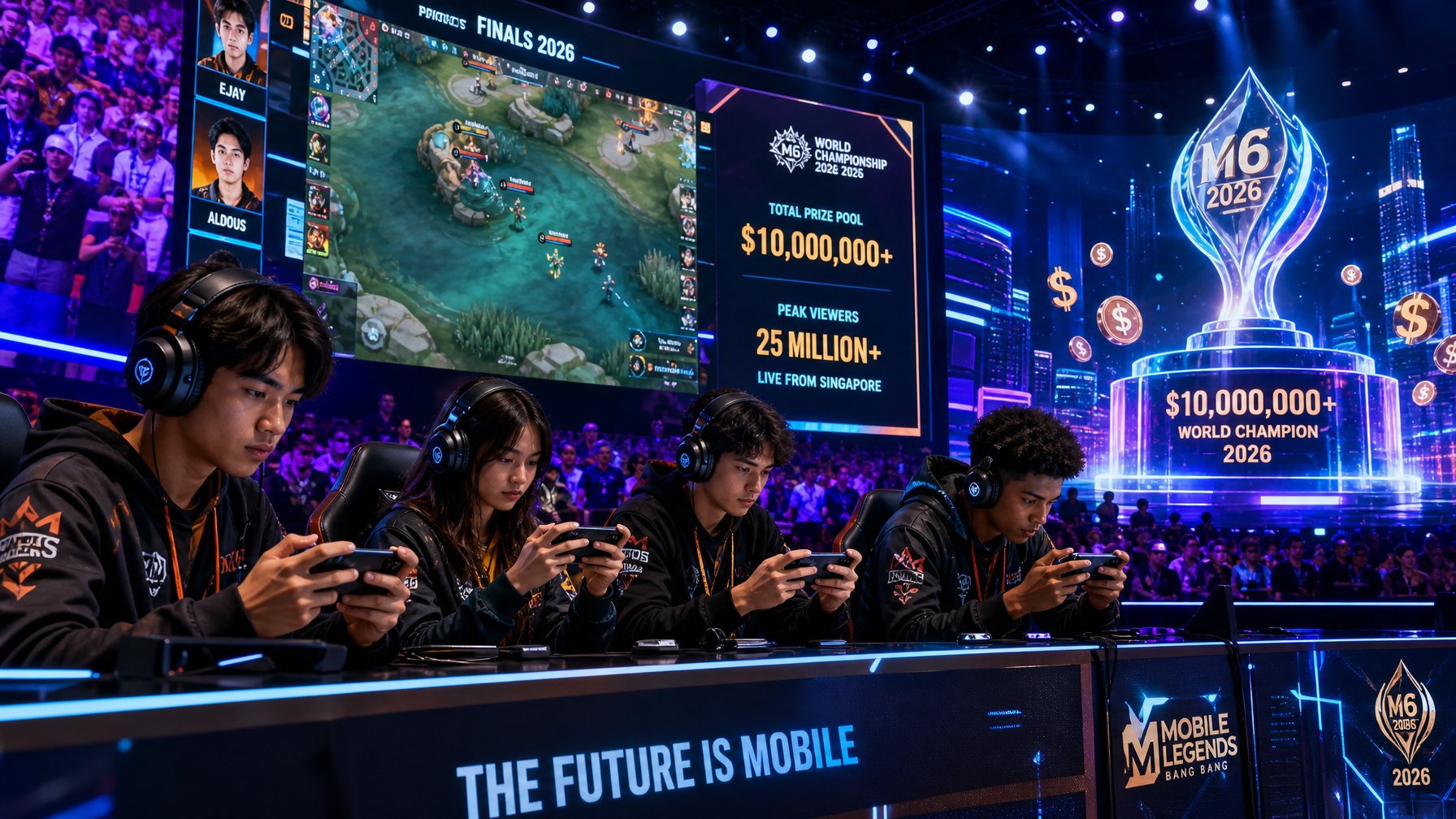 Mobile Esports 2026: Prediksi Game dengan Penonton dan Hadiah Tertinggi Tahun Ini