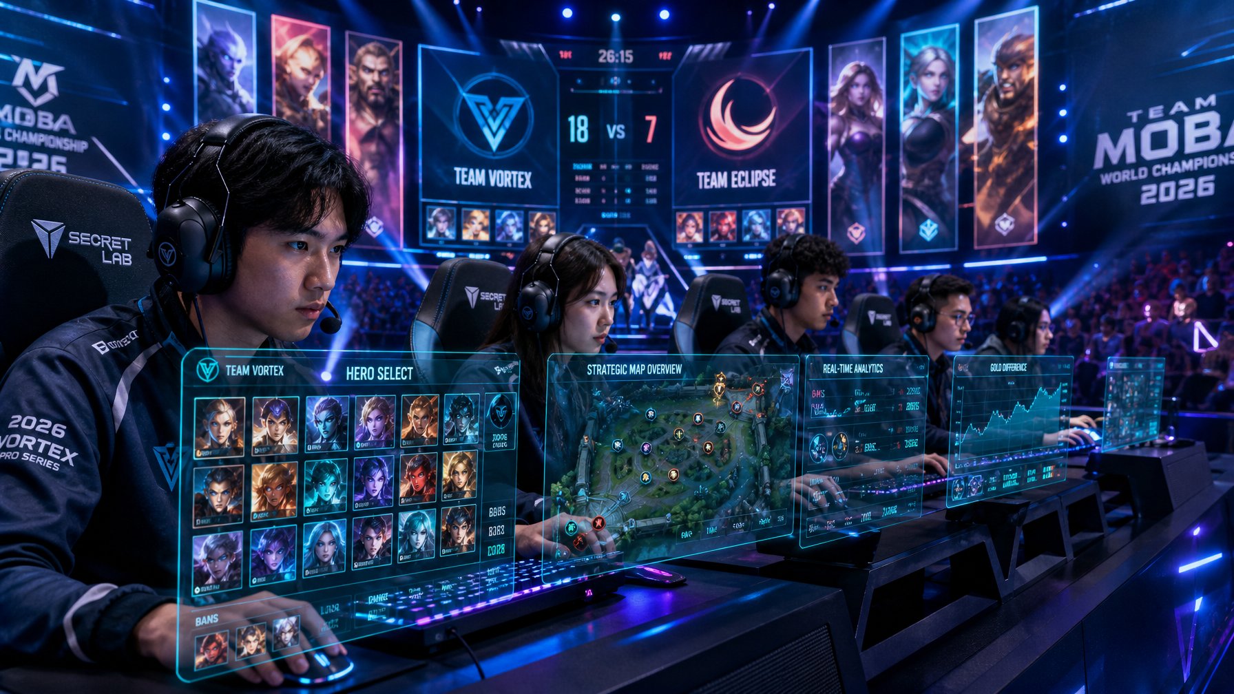 Analisis Meta MOBA Esports 2026: Hero dan Strategi Dominan dalam Turnamen