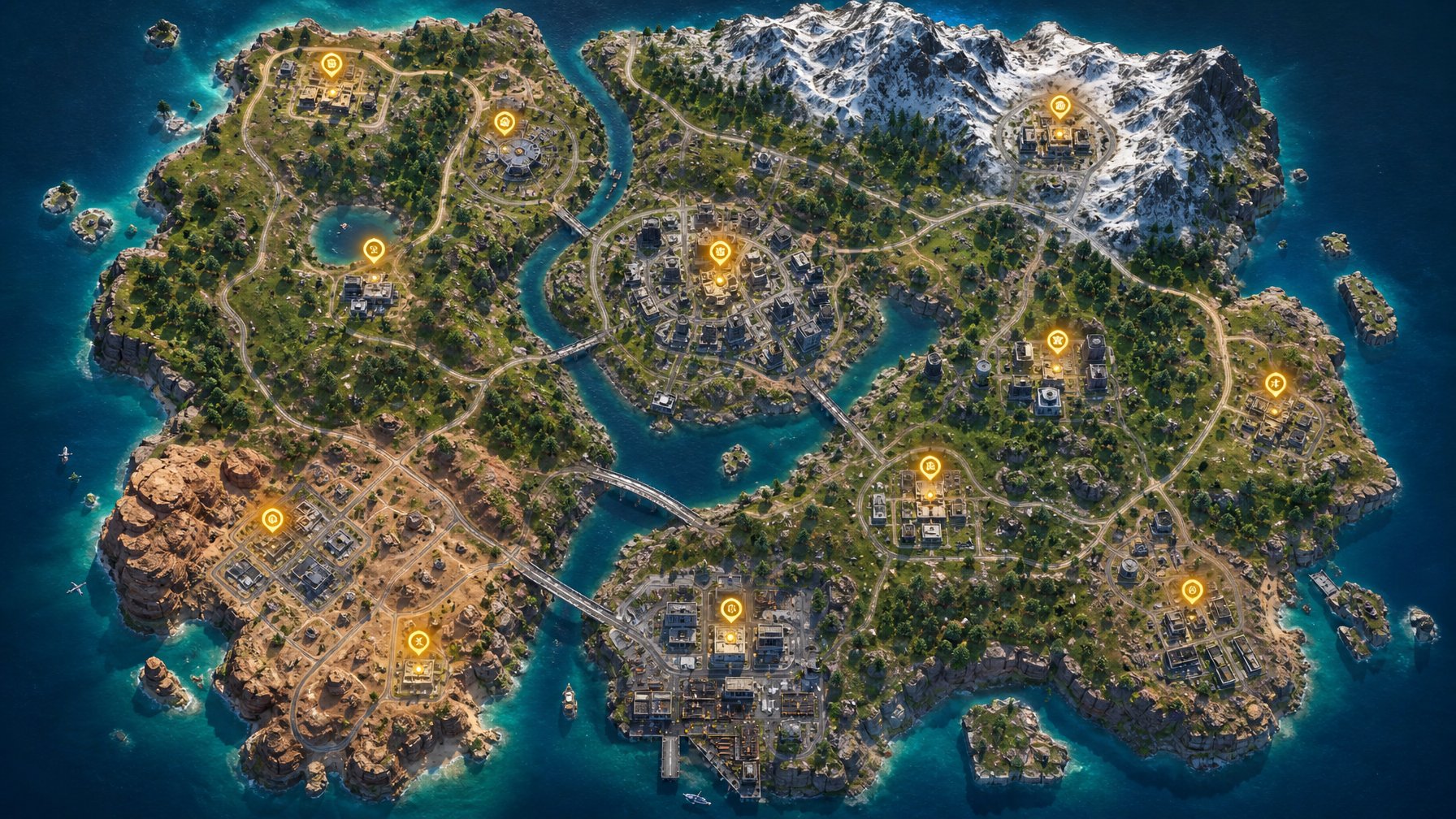 Daftar Lokasi Looting Terbaik Di Map Terbaru Untuk Menang Di Battle Royale