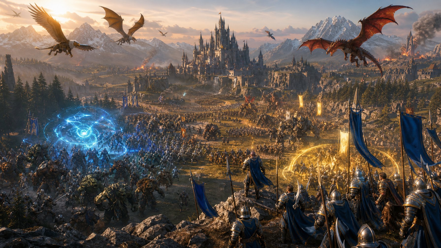 Game RTS Bertema Fantasi Terbaik dengan Fitur Sihir dan Pasukan Mythical Pilihan Teratas 2026