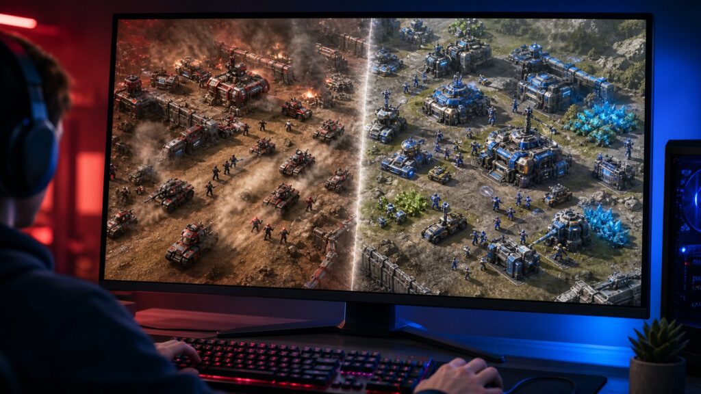 Strategi Rush vs Economy Boom dalam Pertandingan 1v1 Game RTS: Panduan Memilih Taktik Terbaik