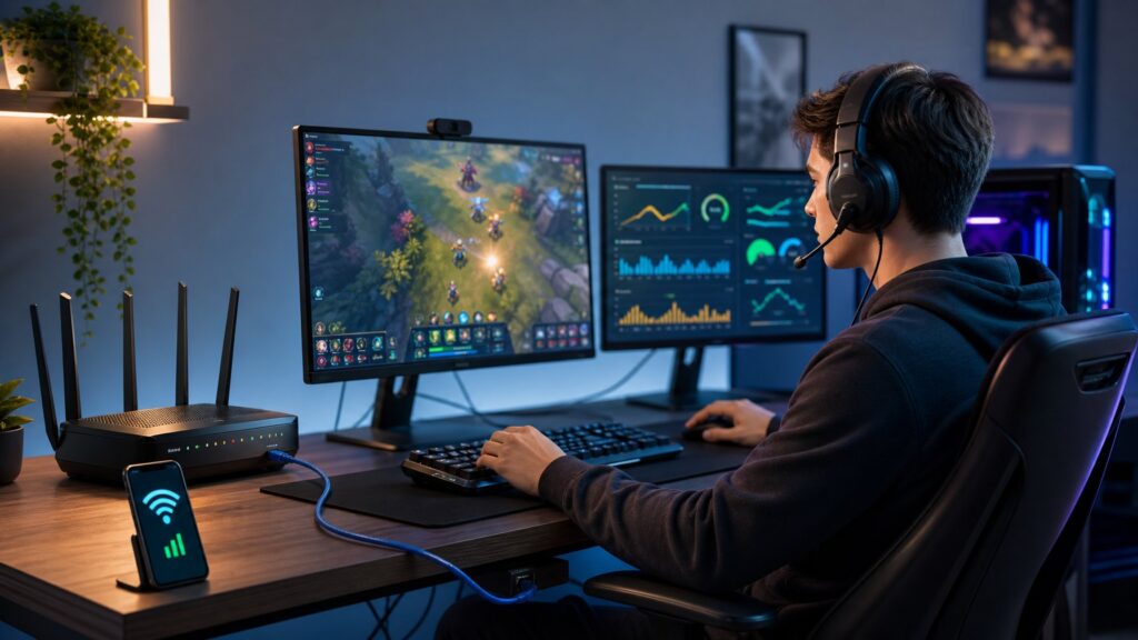 Cara Mengatasi Ping Tinggi dan RTO Saat Main Game Online Kompetitif: Panduan 2026